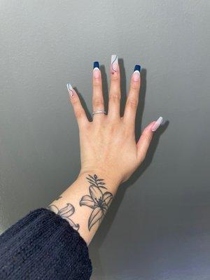 The recent set she did