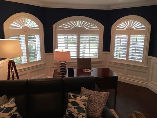 We Install Plantation Shutters