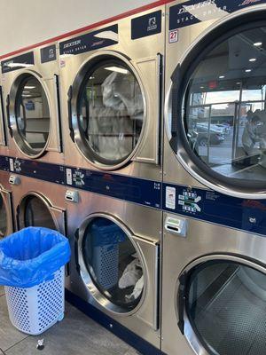 Nice clean dryers.