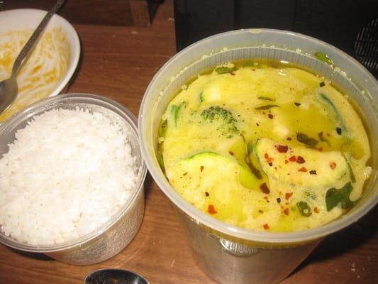 green curry chicken