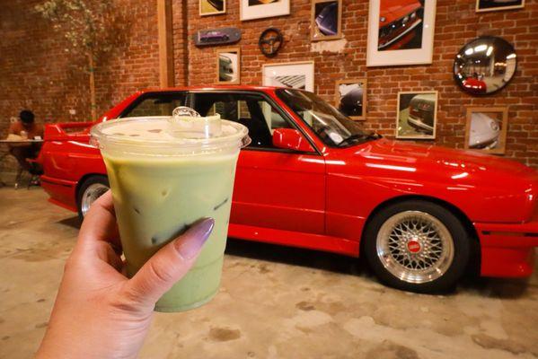 Iced Matcha latte