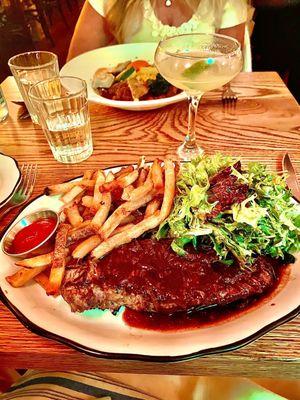 New York Strip Steak A L'eChalotte