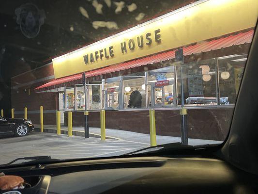 Empty Waffle House