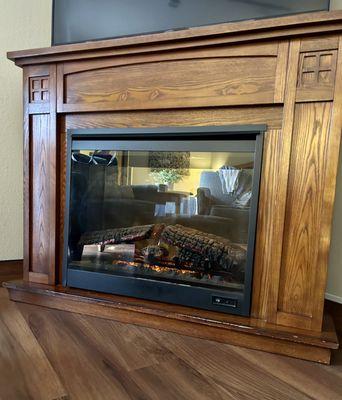 Cozy Fireplace In Seating Area Of Rooms