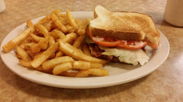 BLT & fries