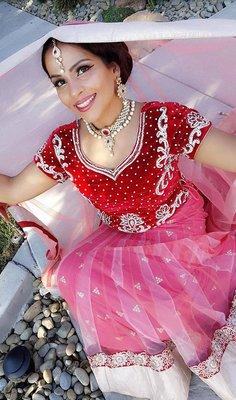 My lehenga from Roopam