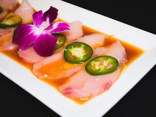 Yellowtail & Jalapeno Sashimi!