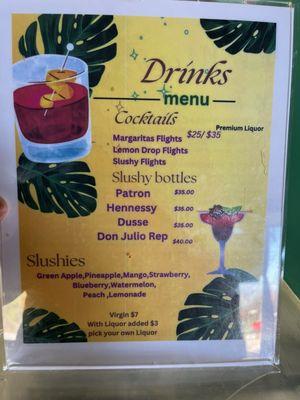 Drink Menu