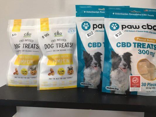 Come in and try our 100% Natural and Safe PET CBD Products for your dogs and cats!