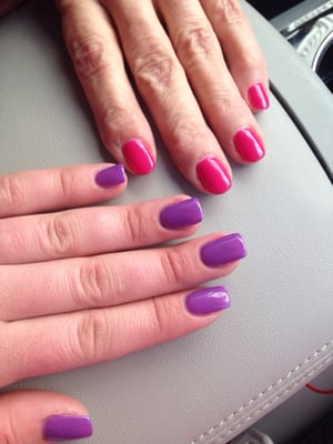 Mom and my nails!