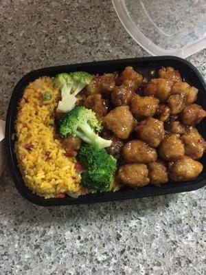 General Tsao Chicken combination meal