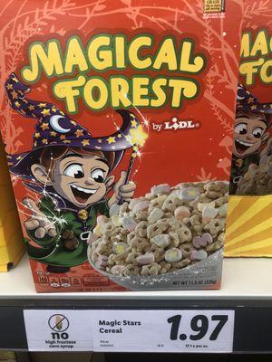 It's obviously a Lucky charms knock off,  Why can't they come up with  something more original?