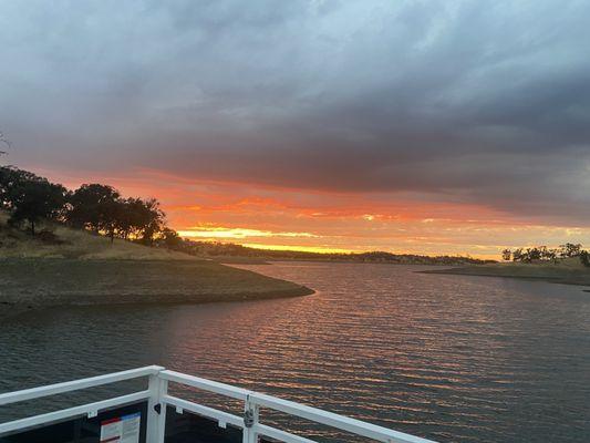 Lake Don Pedro sunset