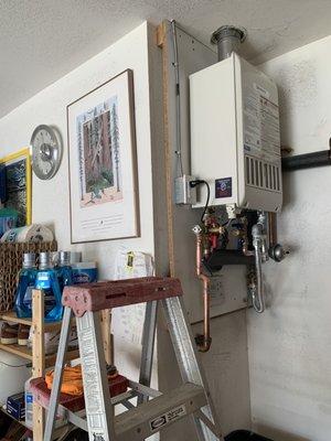 Noritz - Nr98-sv Tankless water heater installation (Redondo Beach, Ca)