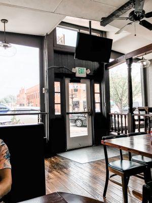 So much natural light! Makes the bar area feel so fresh, clean and fun!