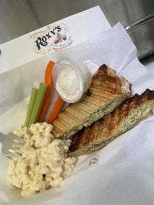 "Jalapeño Love" sandwich
Roxy's Sweets has a variety of delicious grilled sandwiches available for lunch or dinner.