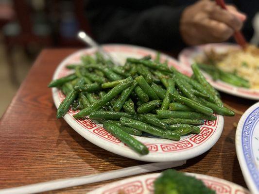 Sauteed Green Bean are always a winner.