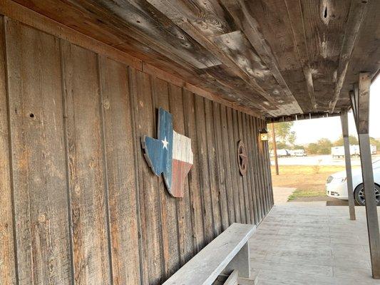 One Side of Front Porch