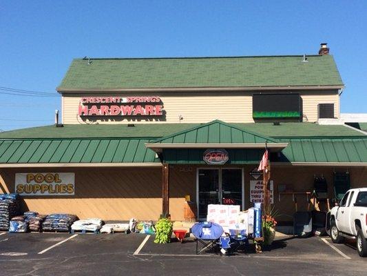 Sunny Day at Crescent Springs Hardware