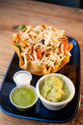 TACO BOWL SALAD  WITH CHICKEN