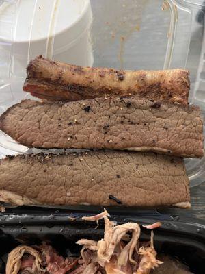 This is not smoked brisket. It's inedible.