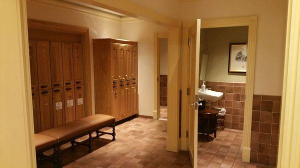 Mens locker room