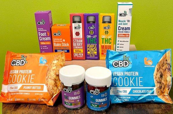 Stop by and check out these great new CBD Products brought to you by @CBDFX