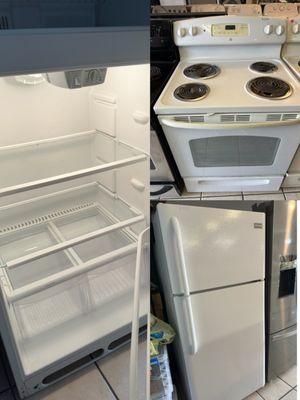 Sets refrigerador, stove