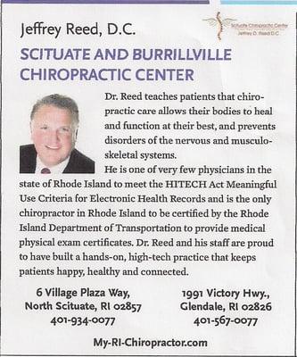 TOP Rhode Island Chiropractor