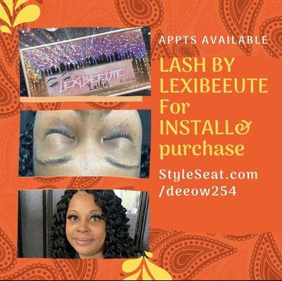 Book your Lash install