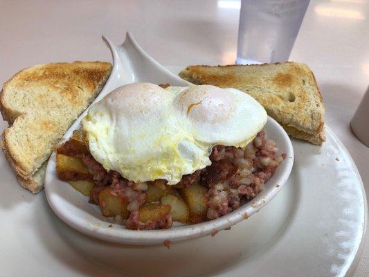 Corned Beef Hash Skillet.