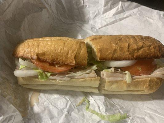 Turkey sub