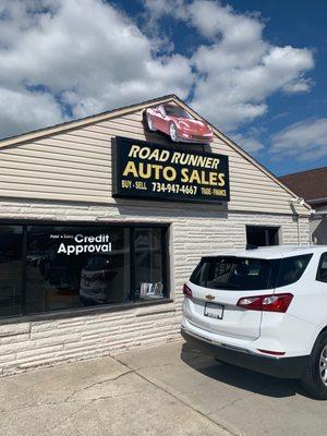 Helping my daughter pick up a car