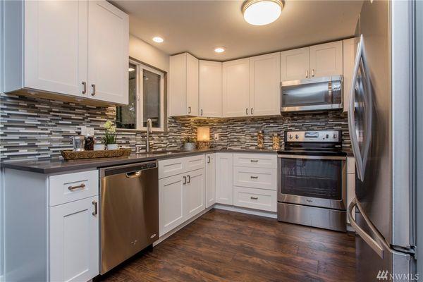 Remodeled kitchen