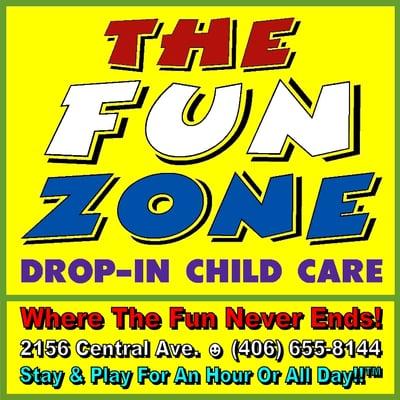 The Fun Zone Drop-In Child Care