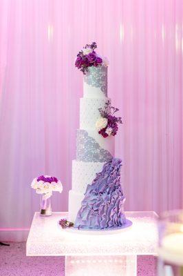 Wedding day cake