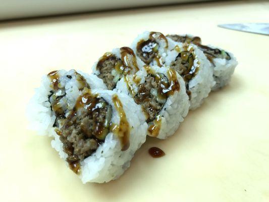 Teriyaki Beef Roll  OMG!!!!!!!!!!!!