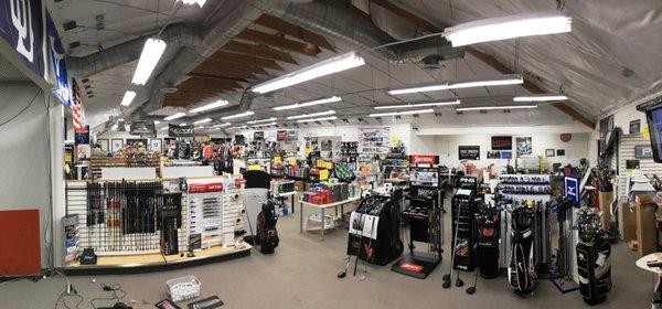 Airport Store: view from DEMO cage.