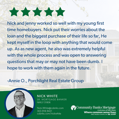 Nick White - Mile High Mortgage Team