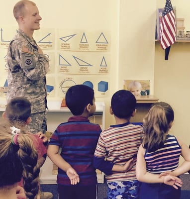 When we study about our Community Helpers, we are so lucky to have so many family & friends come to visit our class.