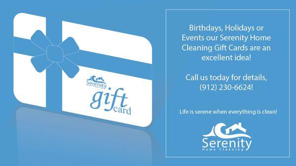 Gift cards available!