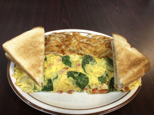 Garden omelette