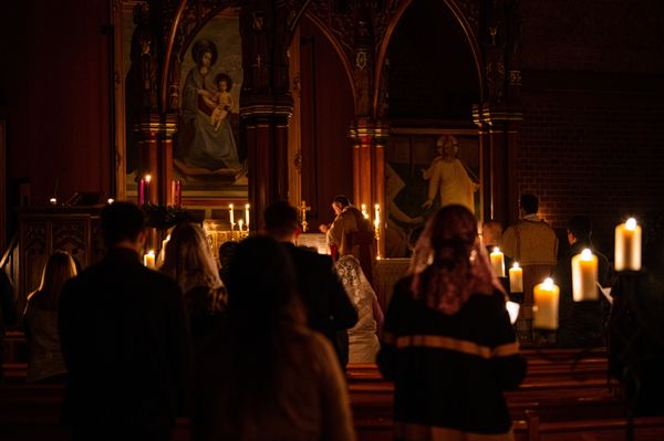 Rorate Mass - Beautiful, All Candlelit Mass