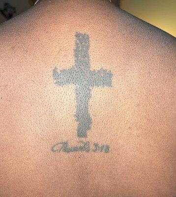 My old tattoo that Kay covered up for me