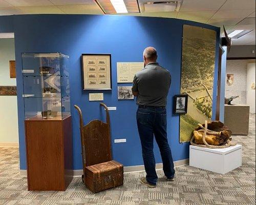 We offer a wide variety of historical exhibits that rotate regularly, so there is always something new to see.