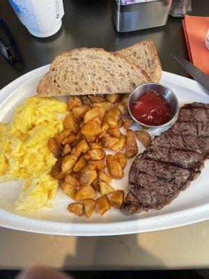 Steak & eggs