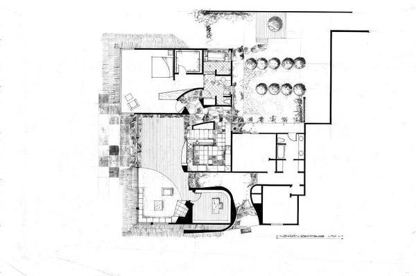 Home remodel of a typical ranch style floor plan. Sunset Cliffs, San Diego