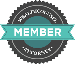 We are a member of WealthCounsel, one of the best platforms for wills and trusts.