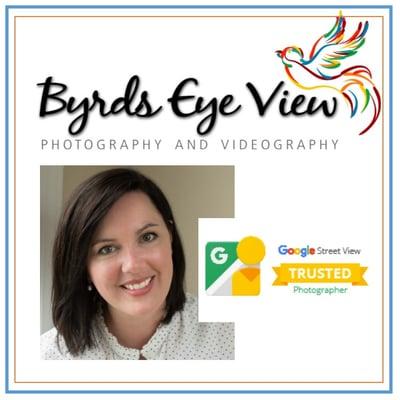 Jennifer at Byrds Eye View LLC is a Google Trusted Photographer... Call for details on how this can take your business to the next level