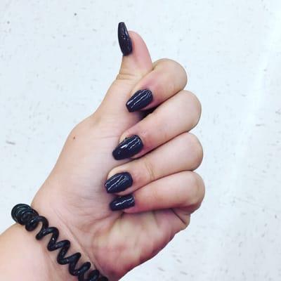 Coffin (aka ballerina) nails full set $20